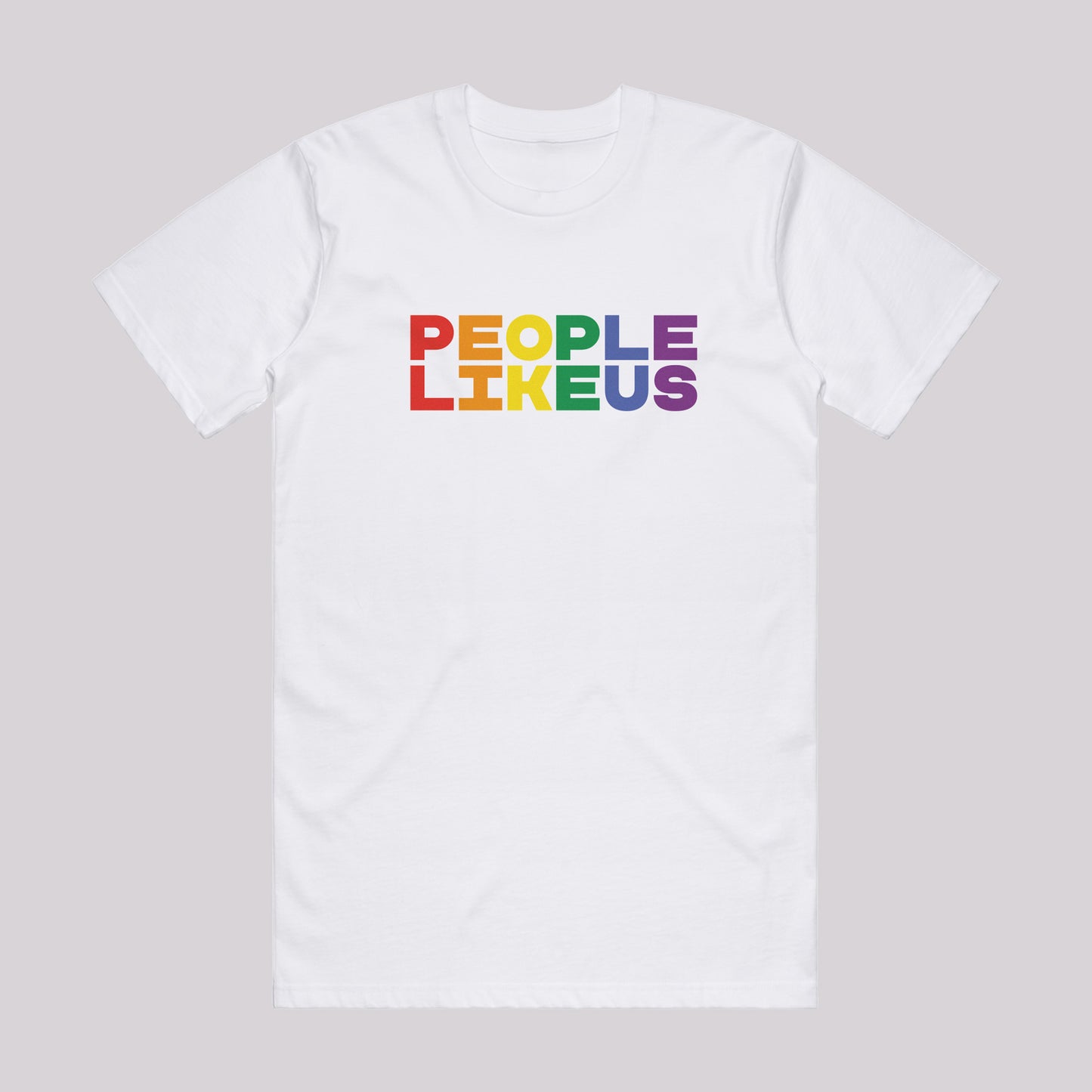 People Like Us Rainbow Tee No.2