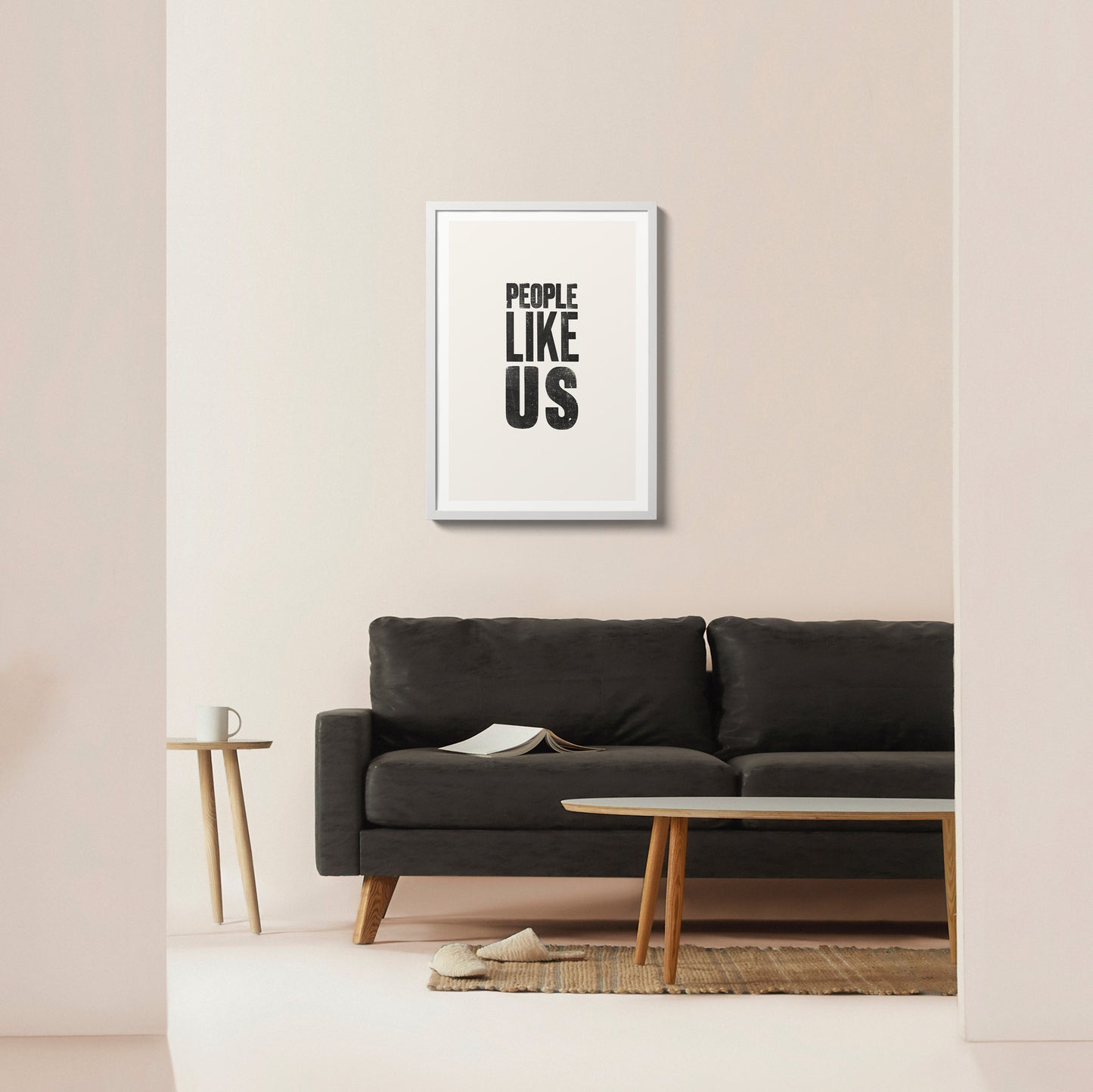 People Like Us Letterpress Print