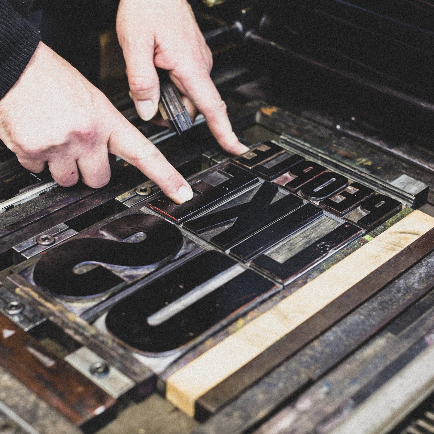 People Like Us Letterpress Print