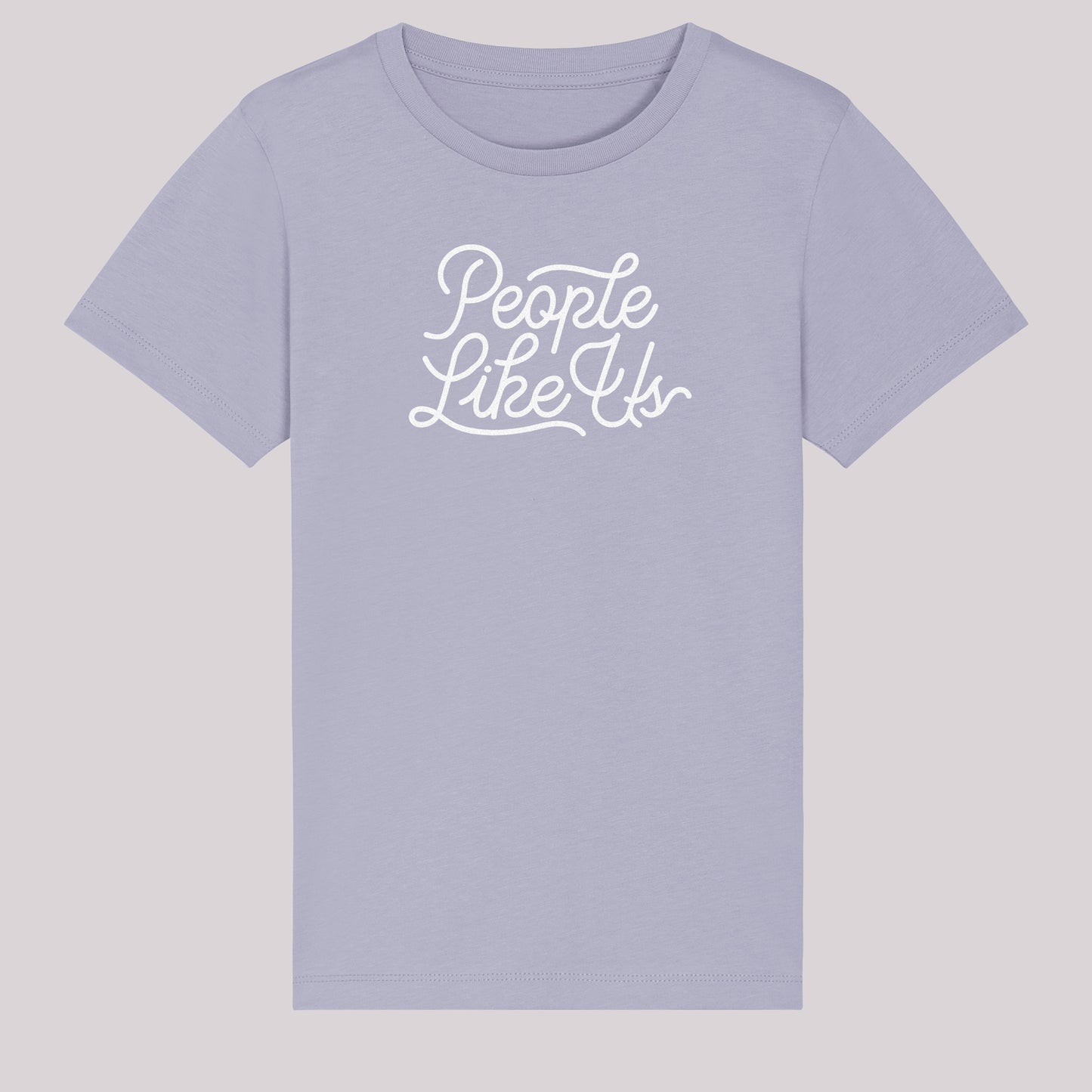 Youth Screenprinted White Logo T-Shirt