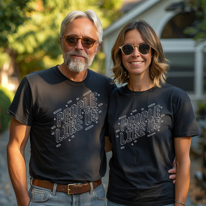 Isometric Screenprint T-Shirt