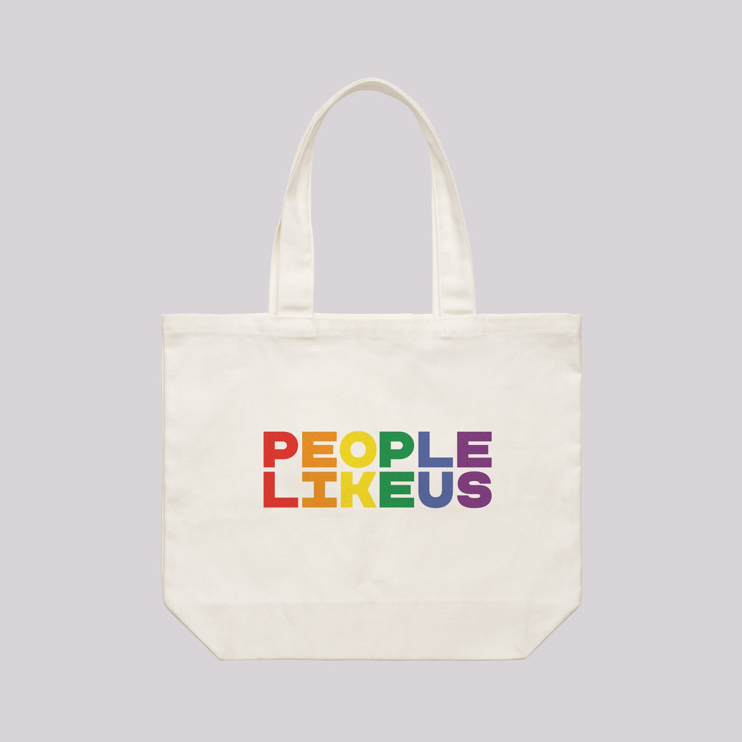 People Like Us Rainbow Tote No.2