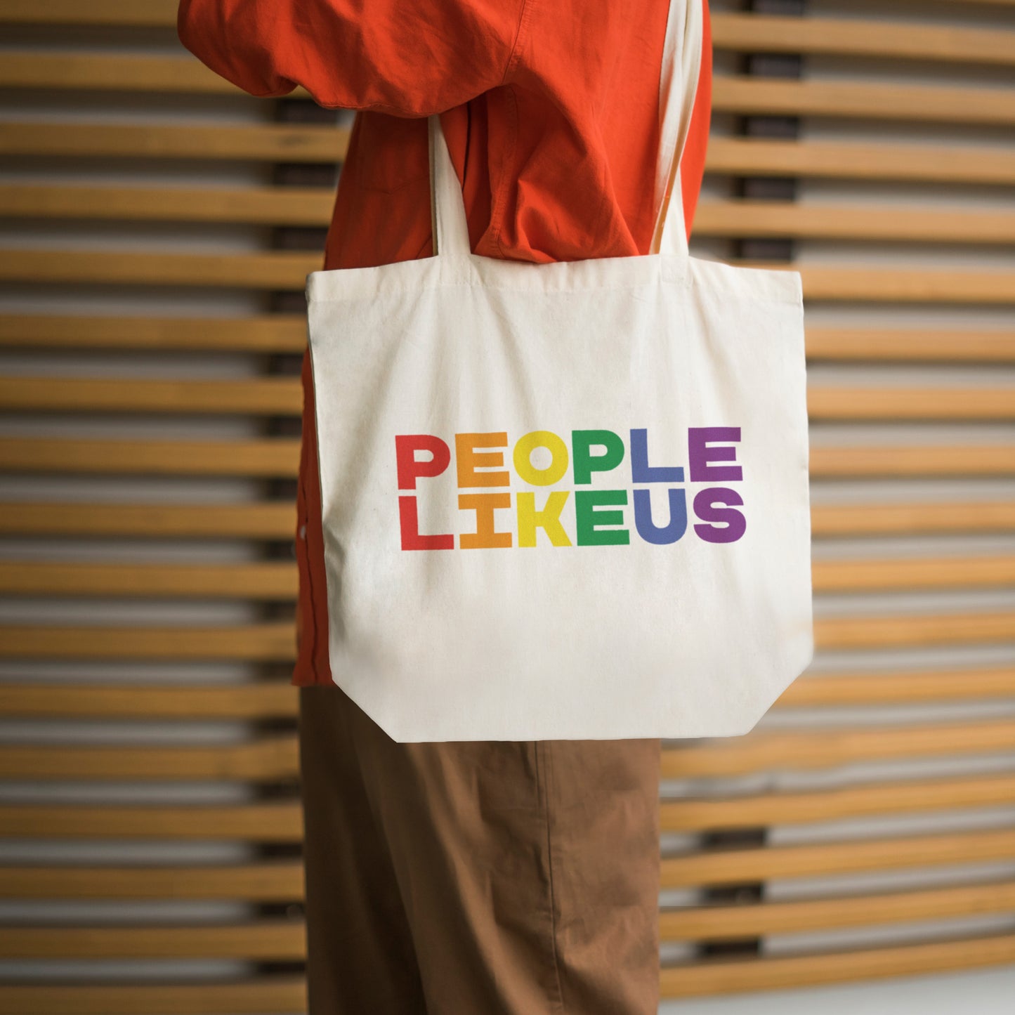 People Like Us Rainbow Tote No.2