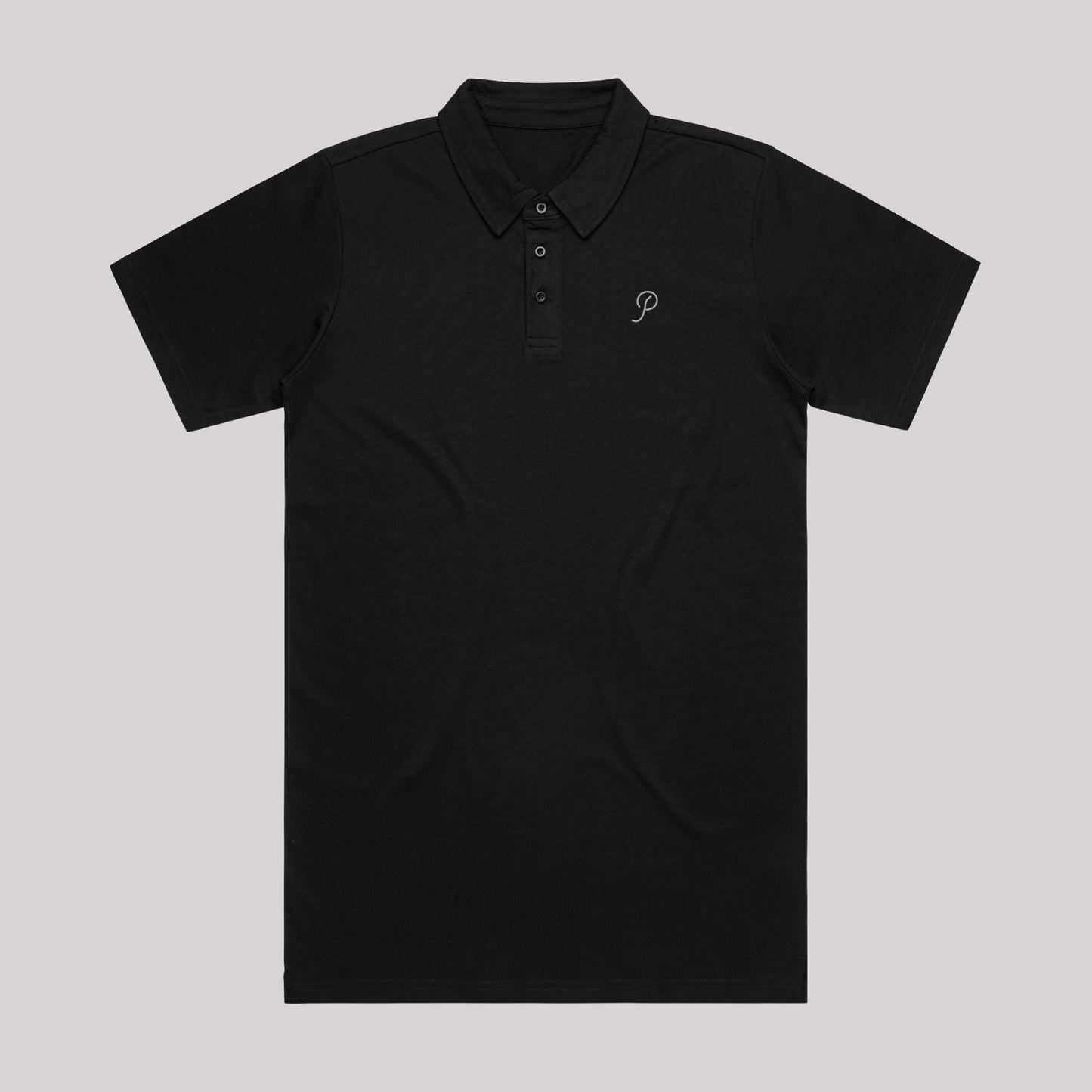 Embroidered Monogram Polo