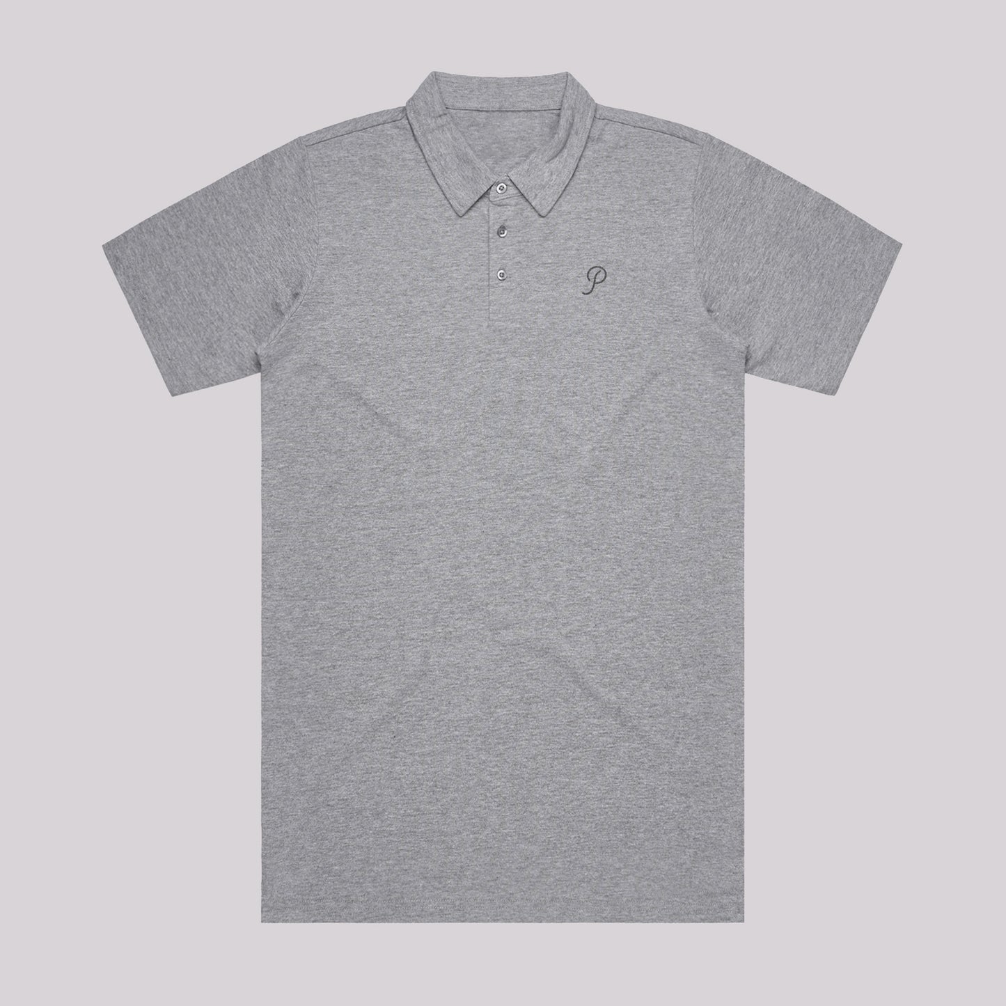 Embroidered Monogram Polo