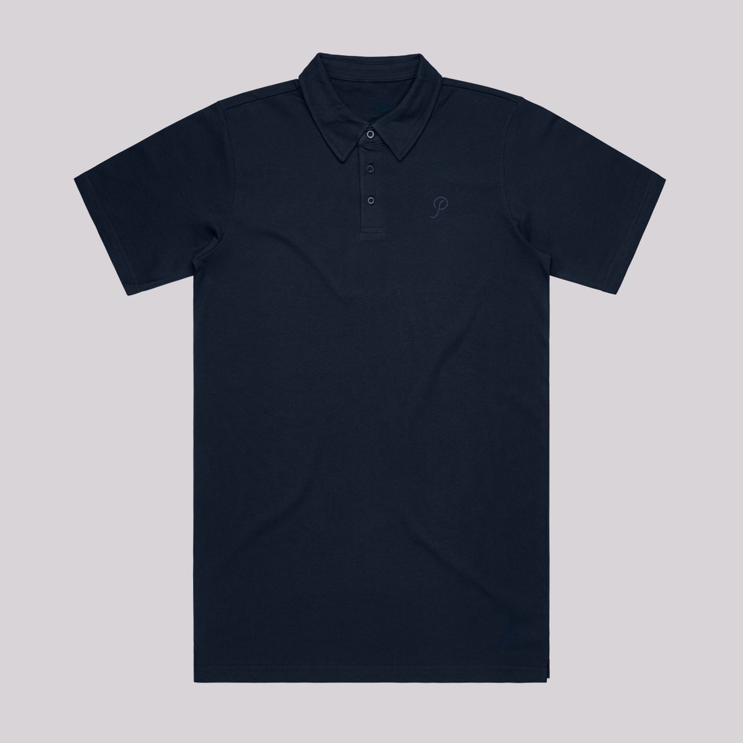 Embroidered Monogram Polo