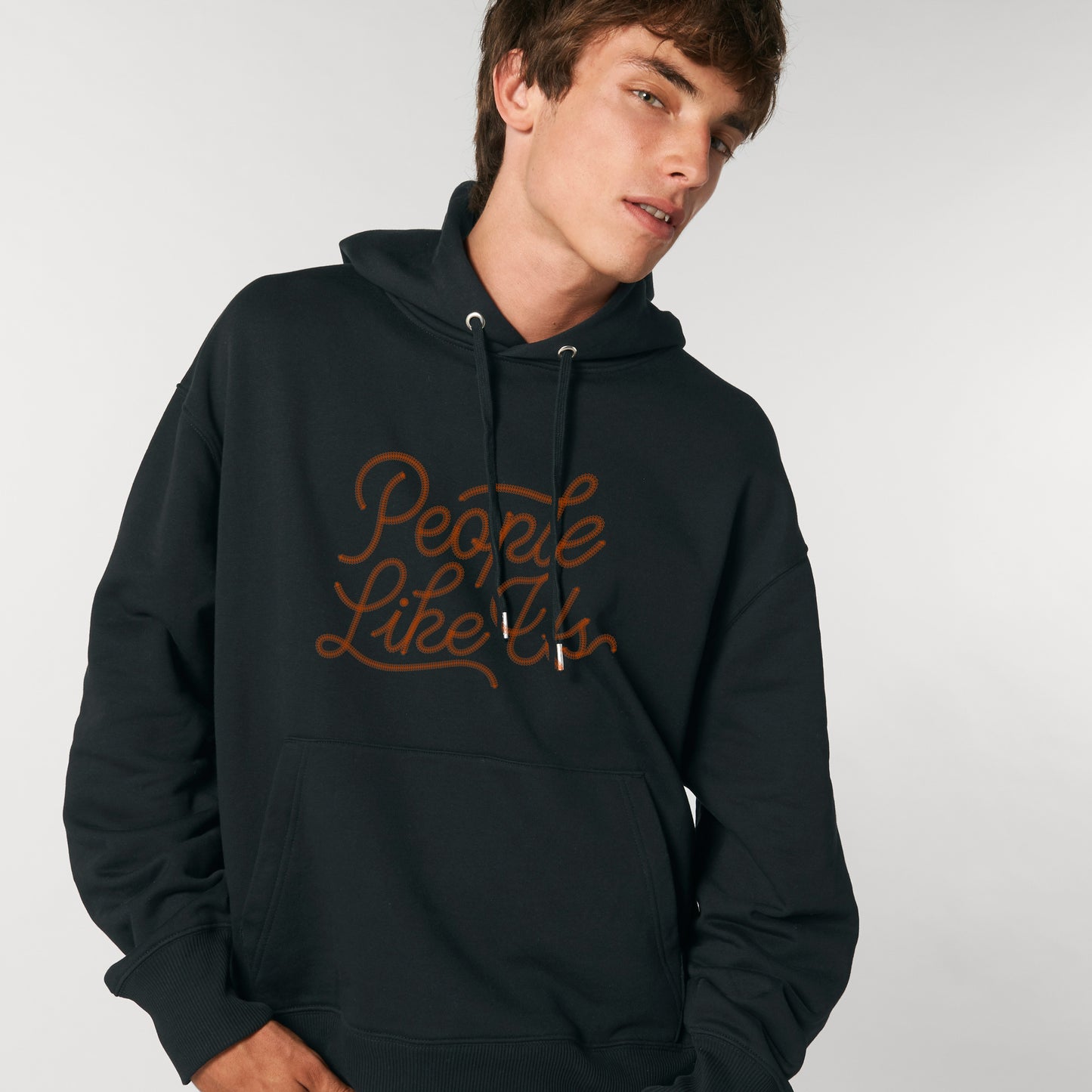 Relaxed Chainstitched Unisex Hoodie