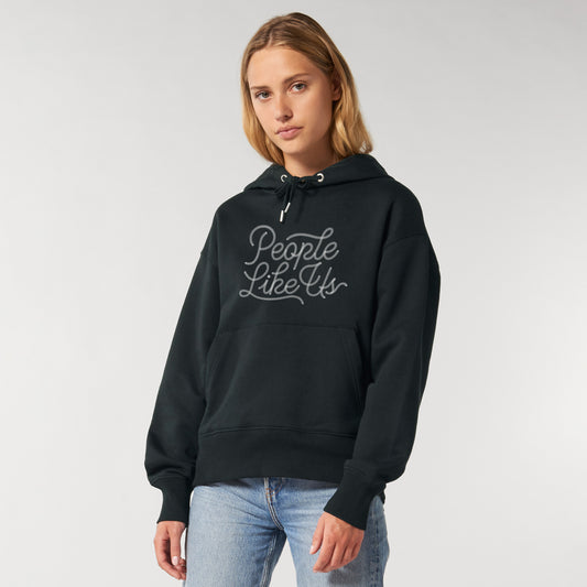 Relaxed Chainstitched Unisex Hoodie